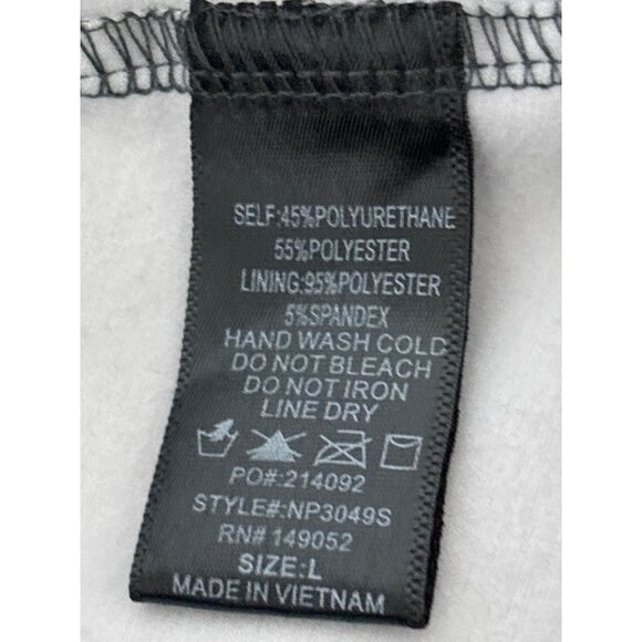 Faux Leather Leggings Bundle Sz L Black & Green Edgy Streetwear High Waist Pants - Picture 9 of 16